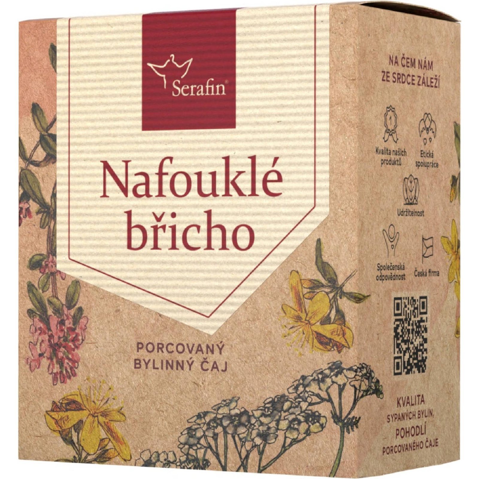 Serafin Nafouklé břicho porcovaný čaj 38 g